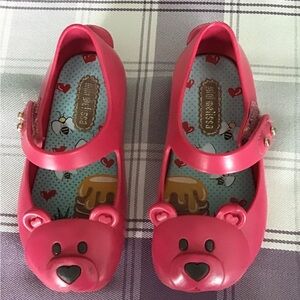 Mini Melissa Pink Bear Kids Shoes